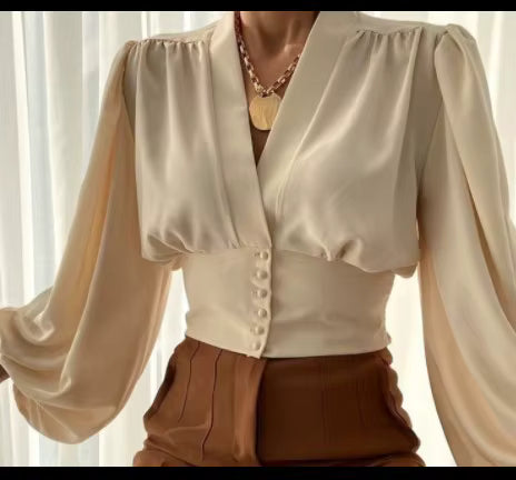 The Dramatic Sleeve Blouse