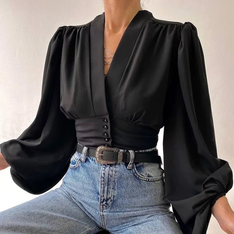 The Dramatic Sleeve Blouse