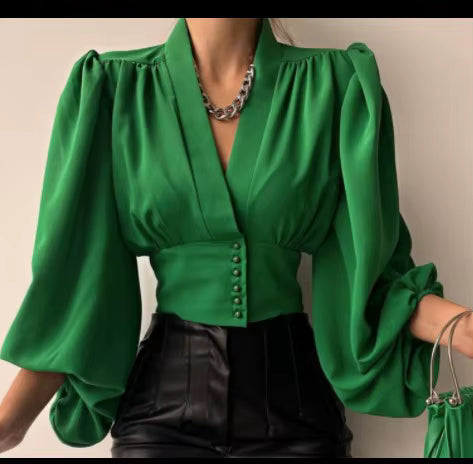 The Dramatic Sleeve Blouse