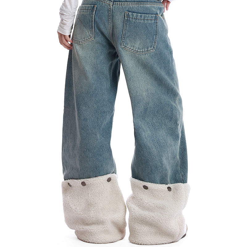 The Unisex Fleece bottom Jean