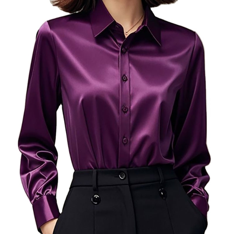 Satin Women's Blouse