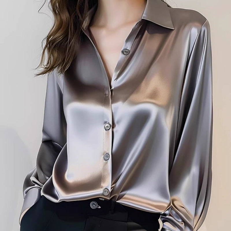 Satin Women's Blouse