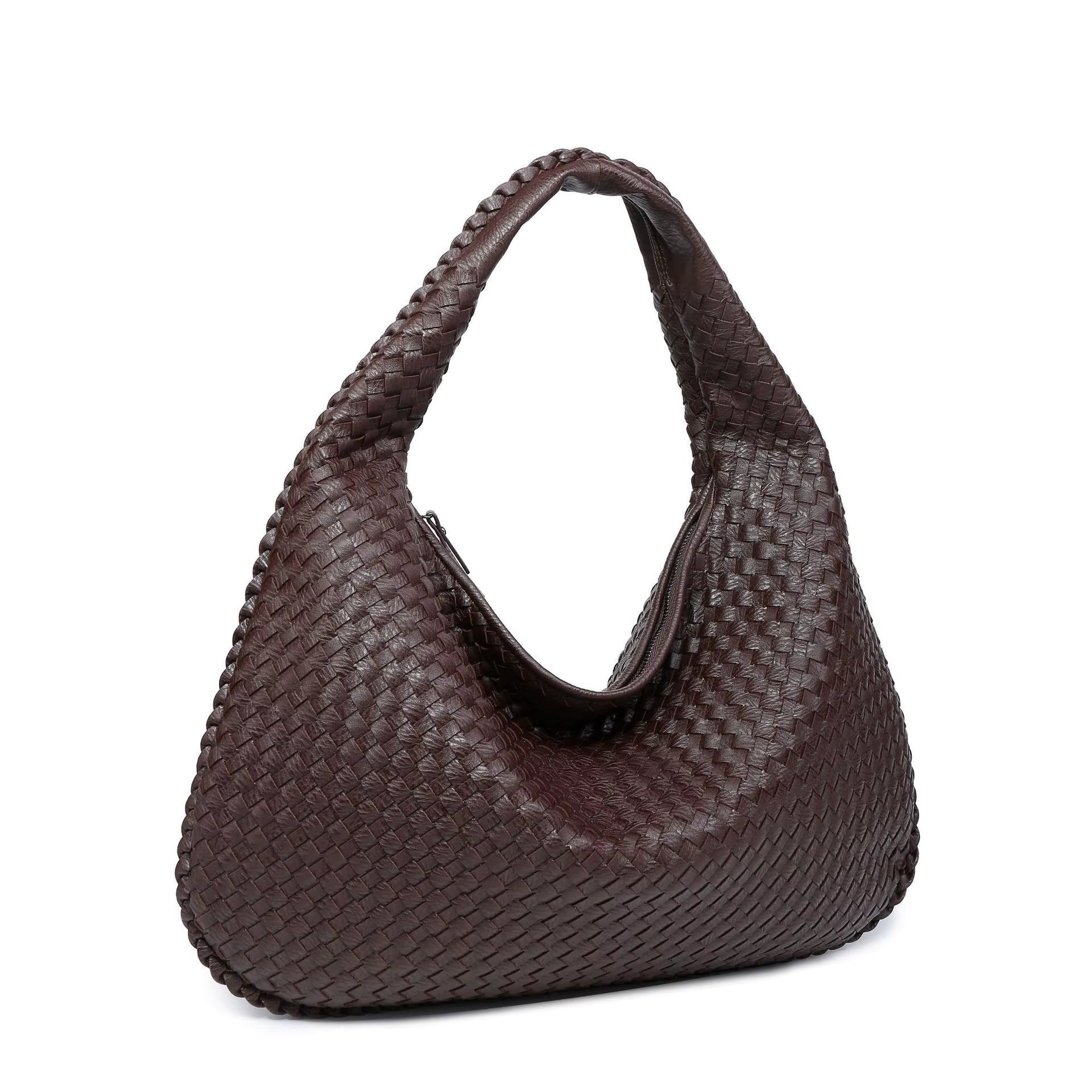 The Vegan Leather Woven Bag
