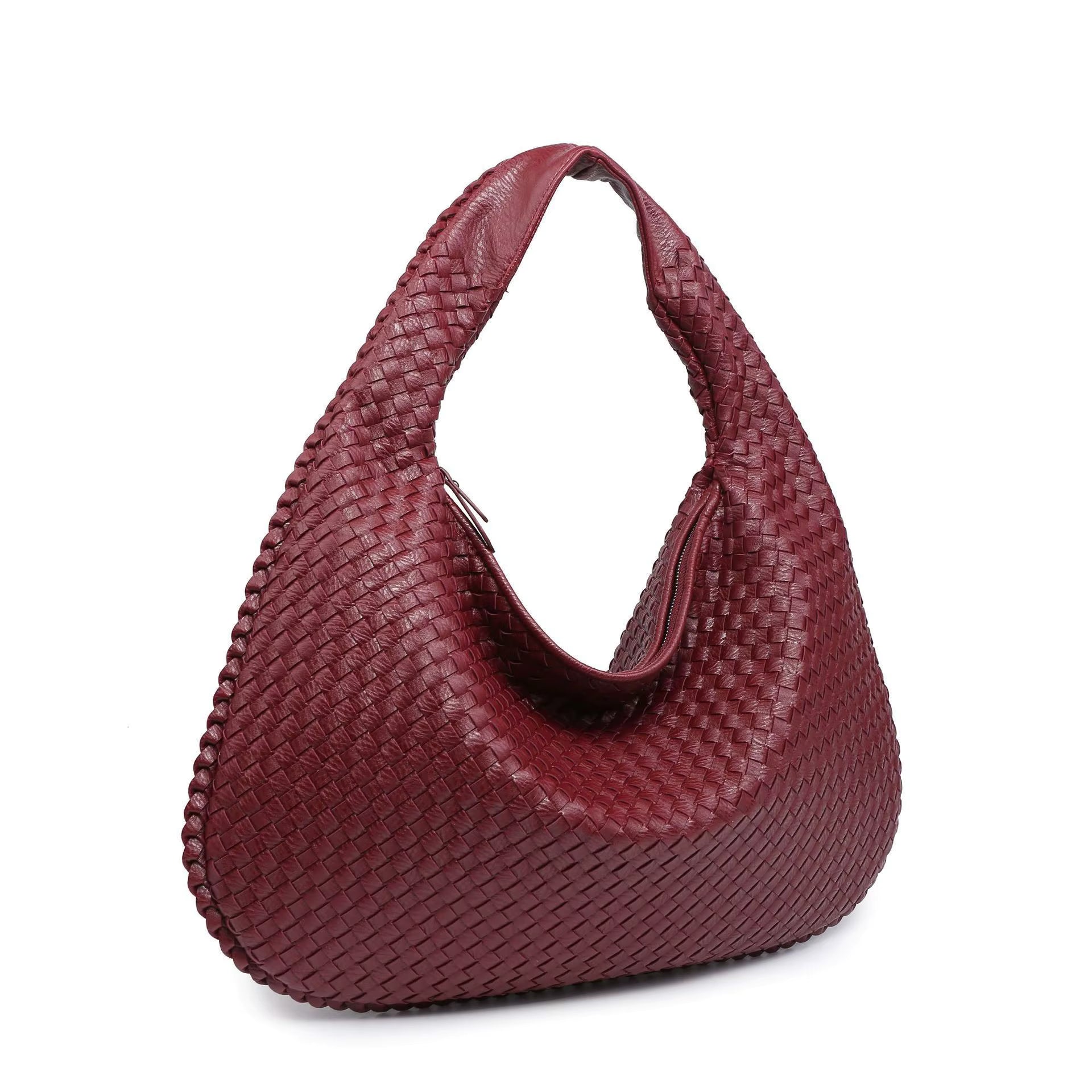 The Vegan Leather Woven Bag